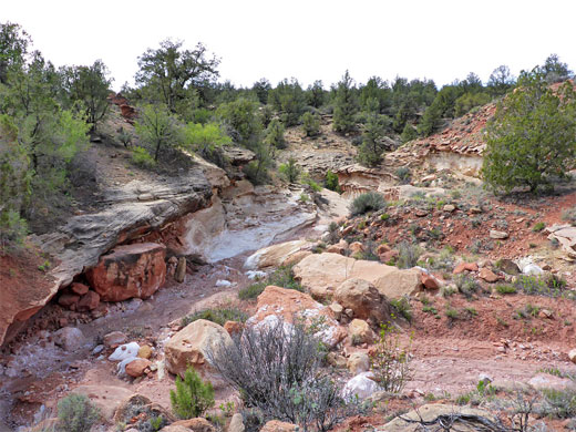 Shallow wash