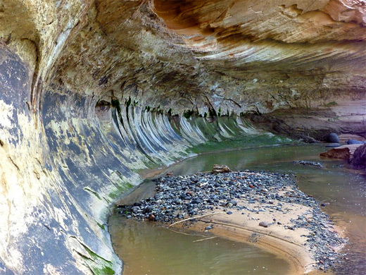 Alcove along Sand Creek