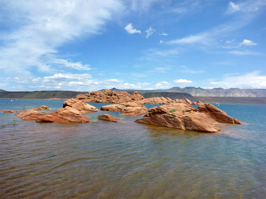 Red rocks