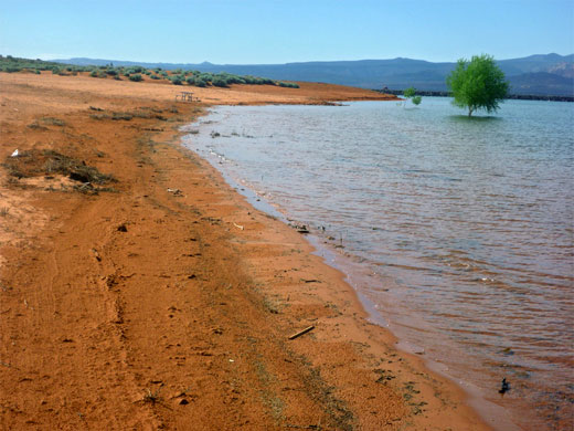 Sandy beach