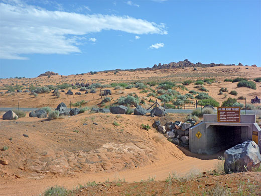 Tunnel to the ORV dunes