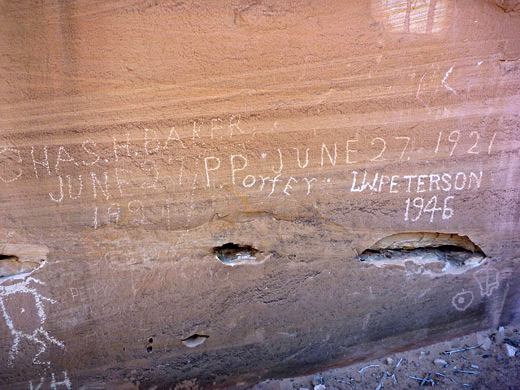 Early 20th century graffiti