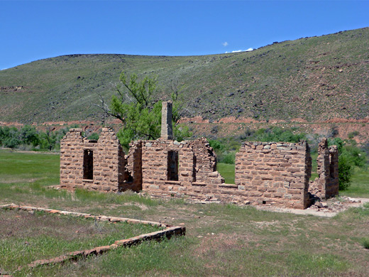 Ruined building