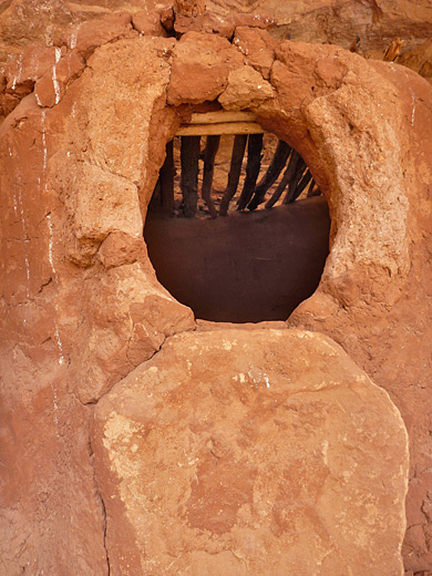 Entrance to a granary