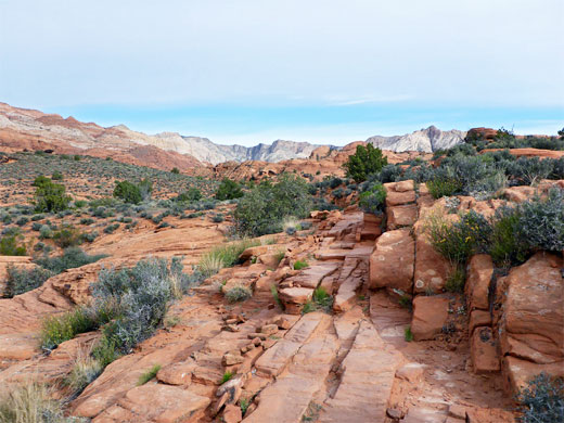 Red sandstone