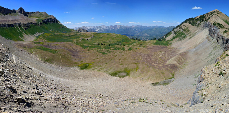 Above Timpanogos Basin