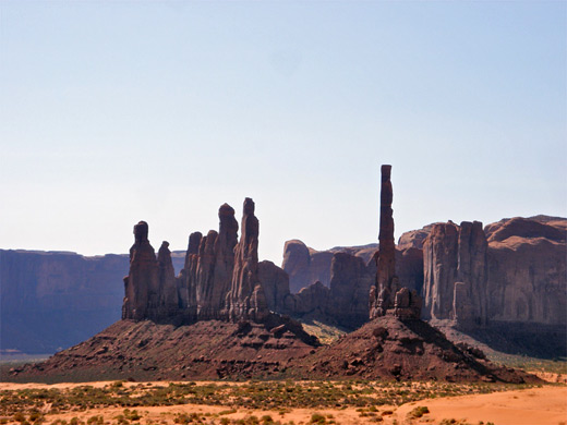 Yei Bi Chei and Totem Pole