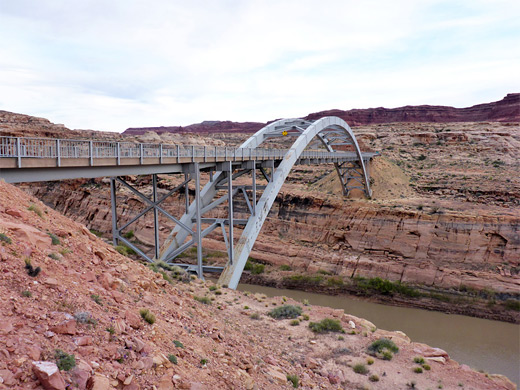 Hwy 95 bridge over the Colorado River