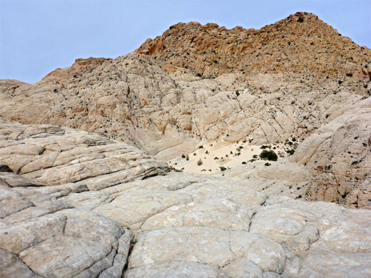 Sandstone slopes, Whiterocks Amphitheater