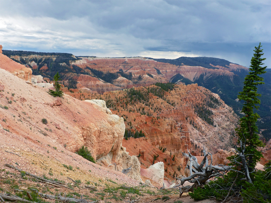 Colorful cliffs