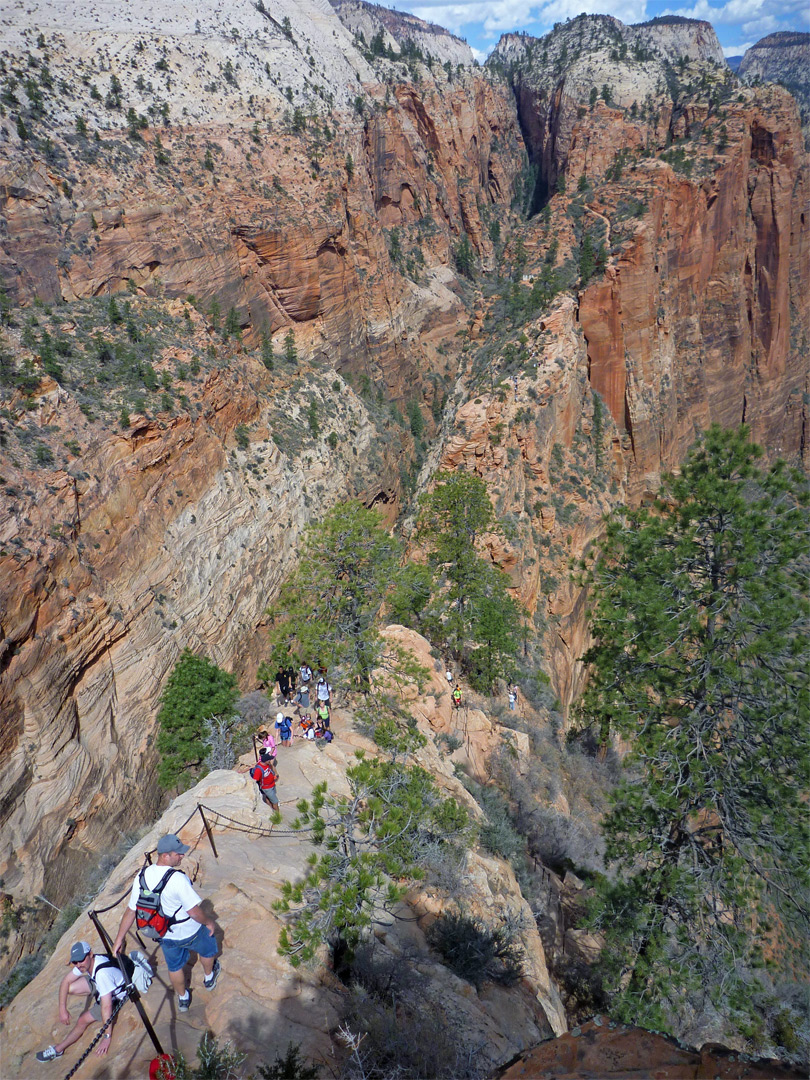 Ridge leading to Angels Landing