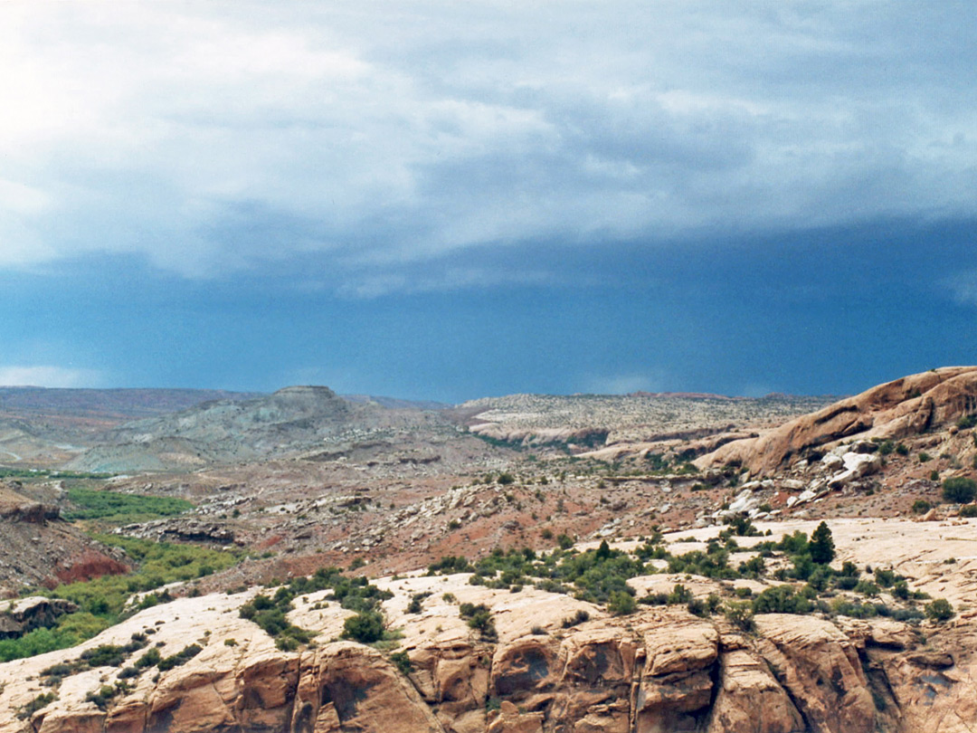 Storm over Salt Valley