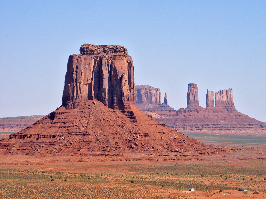 West Mitten Butte, from Artist's Point