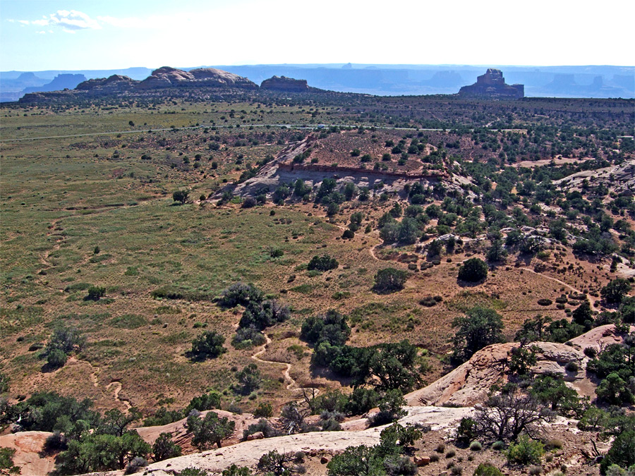 Trail to the butte