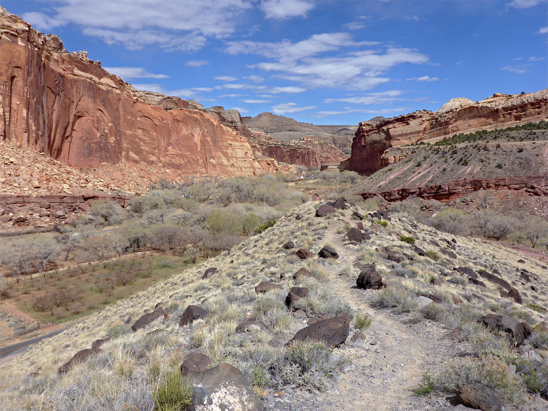 Basalt boulders