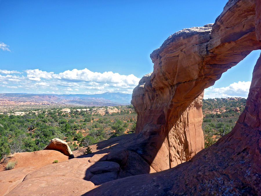 Broken Arch - view east