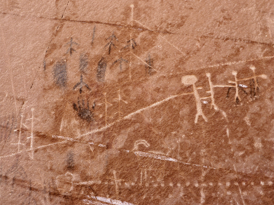 Petroglyphs and pictographs
