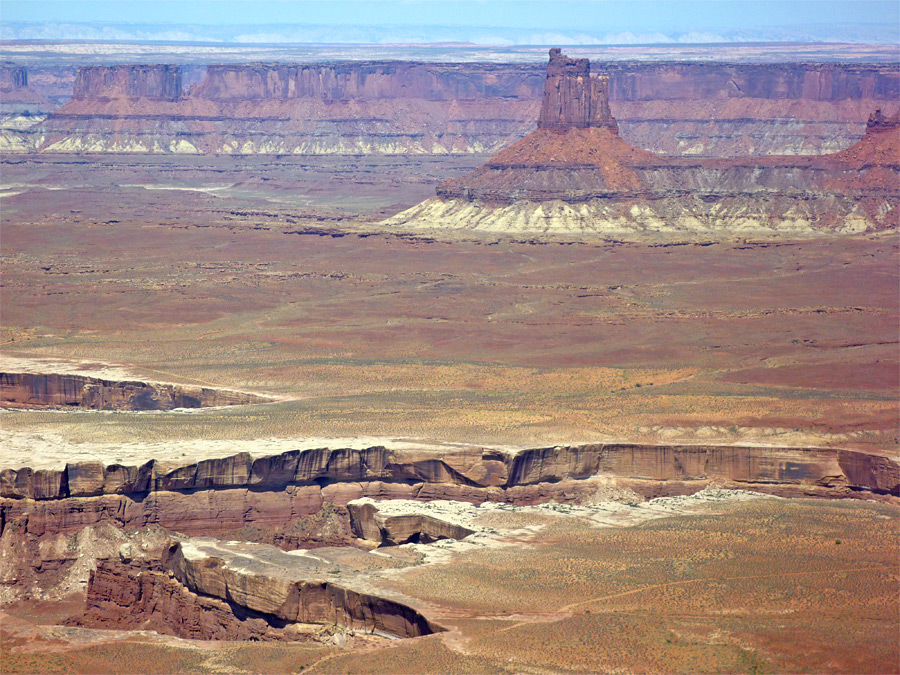 Candlestick Tower, above open plains