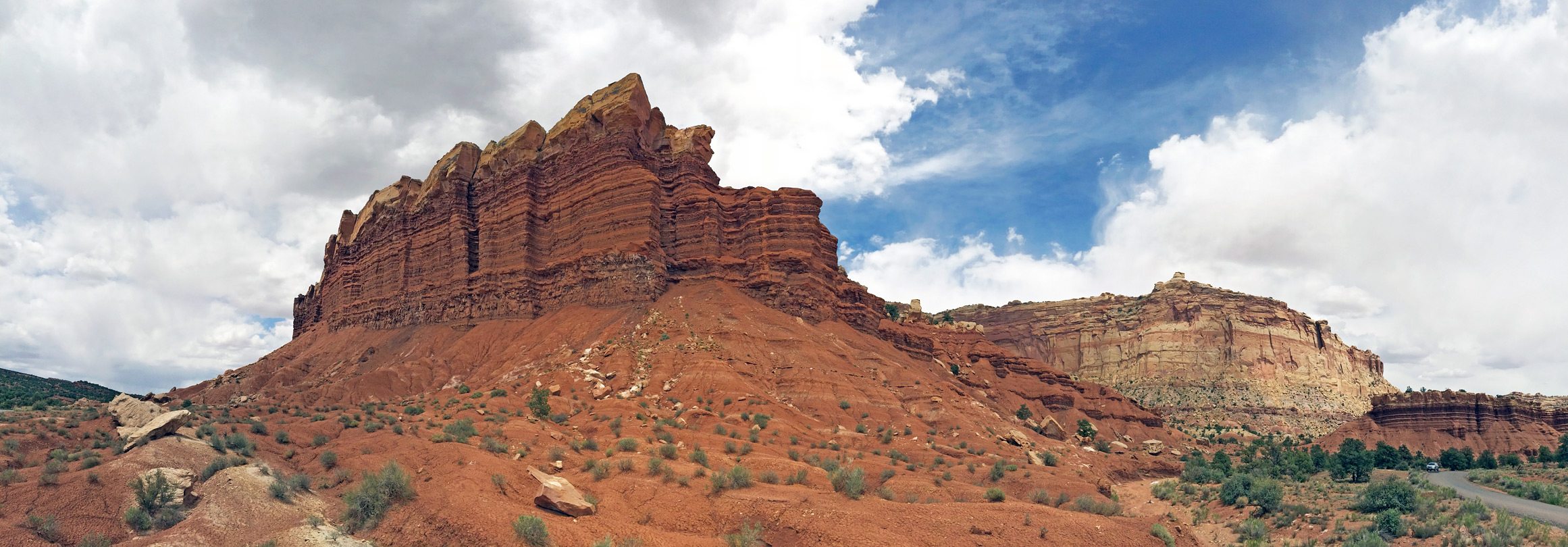 Red butte of the Moenkopi Formation