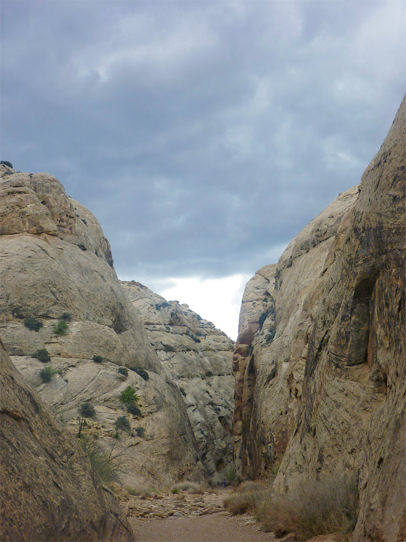 Clouds above the gorge