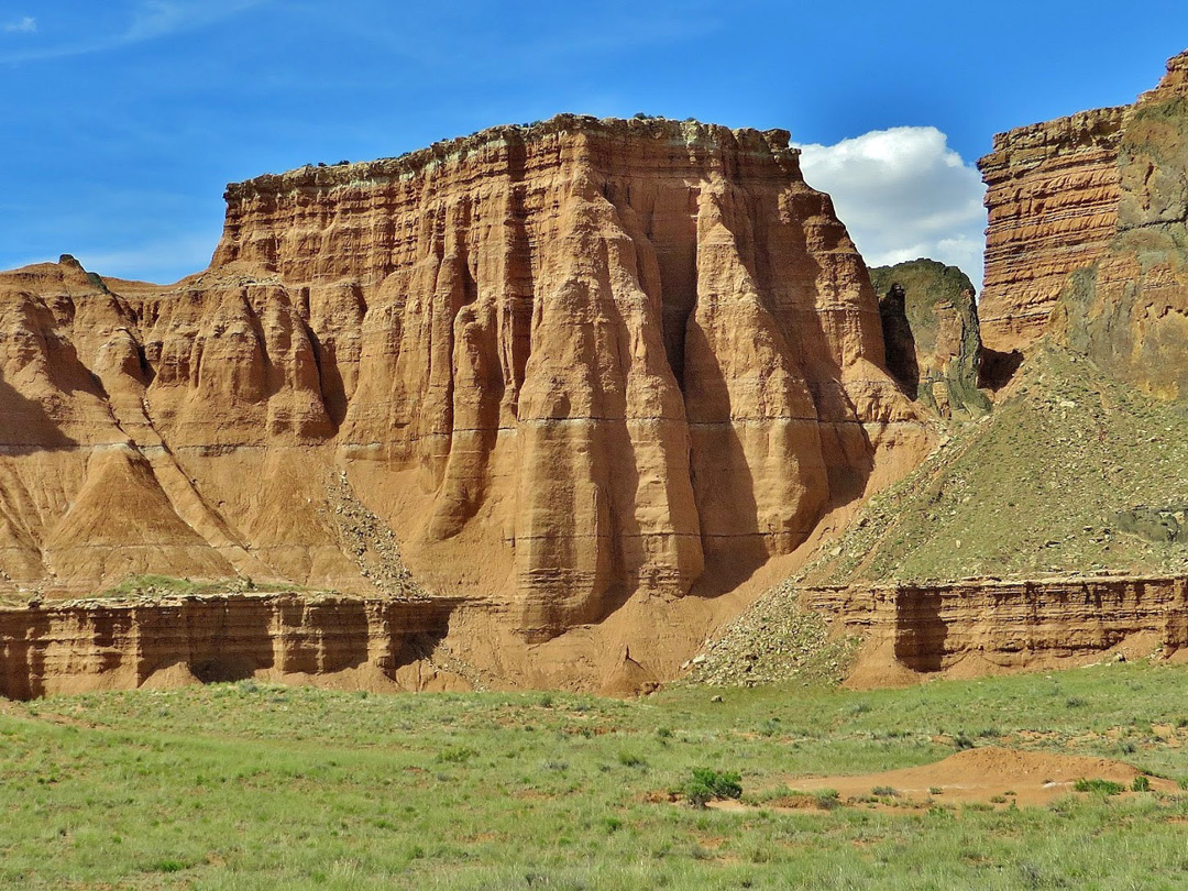 Cliffs of Cathedral Valley