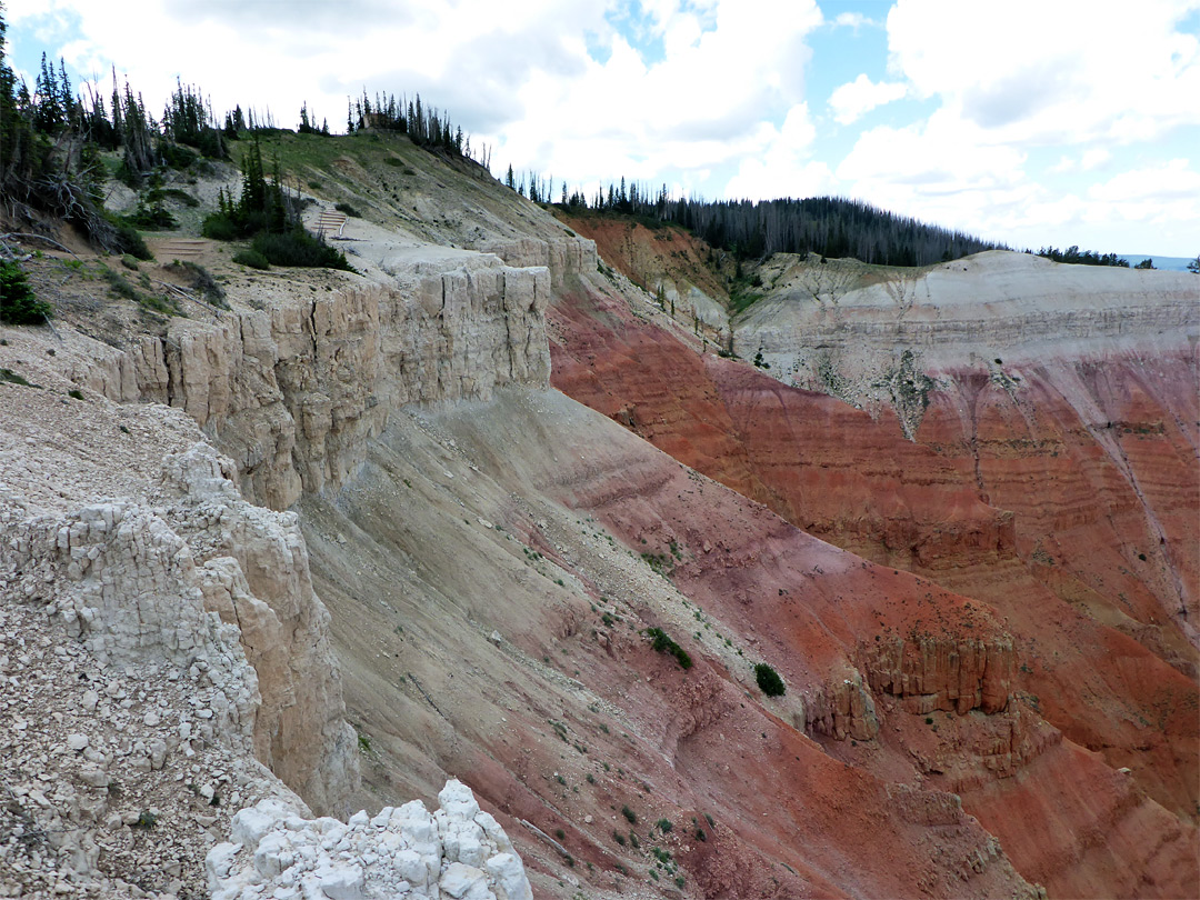 White cliffs