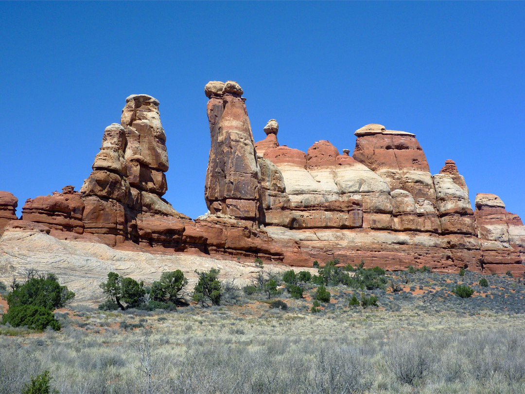 Cliffs and pinnacles