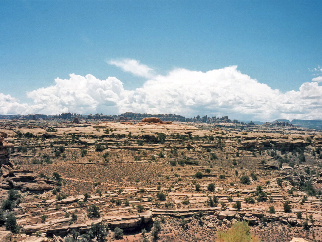 Distant pinnacles