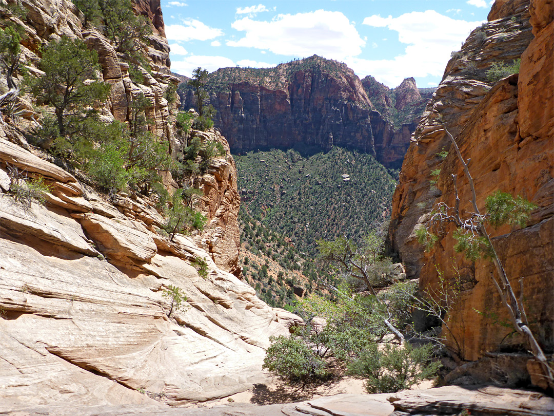End of the canyon