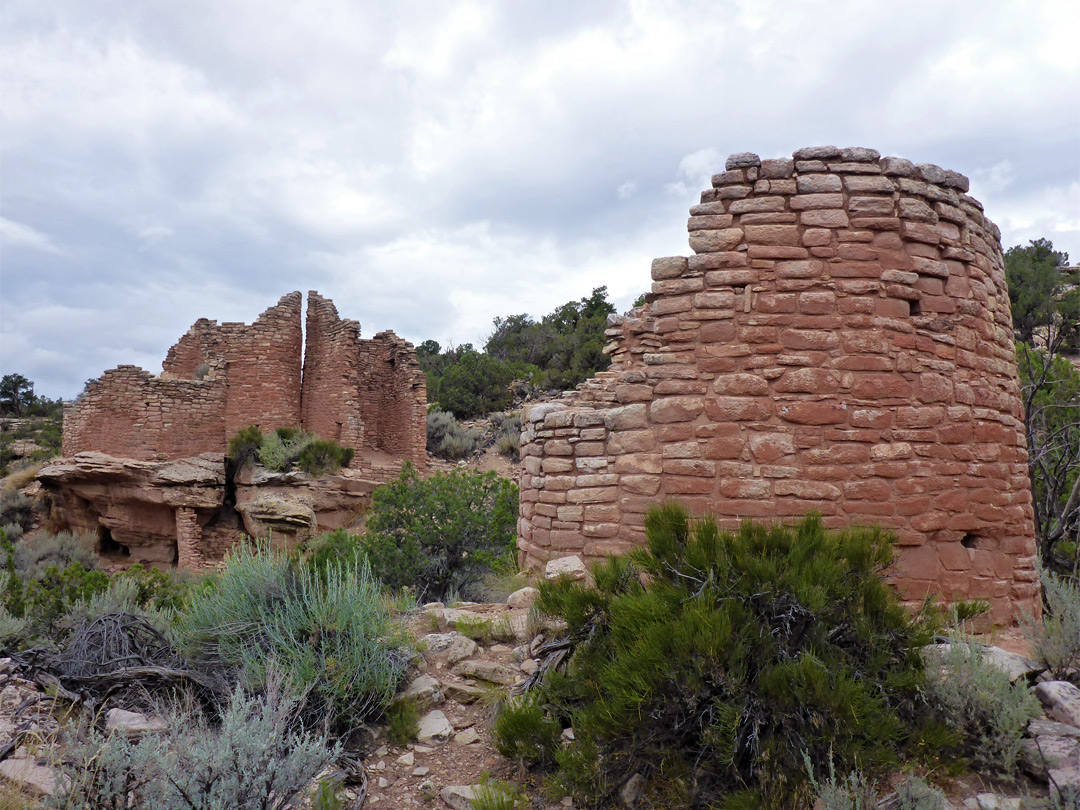 Two ruins