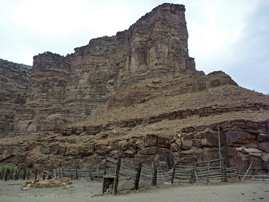 Corral at Daddy Canyon