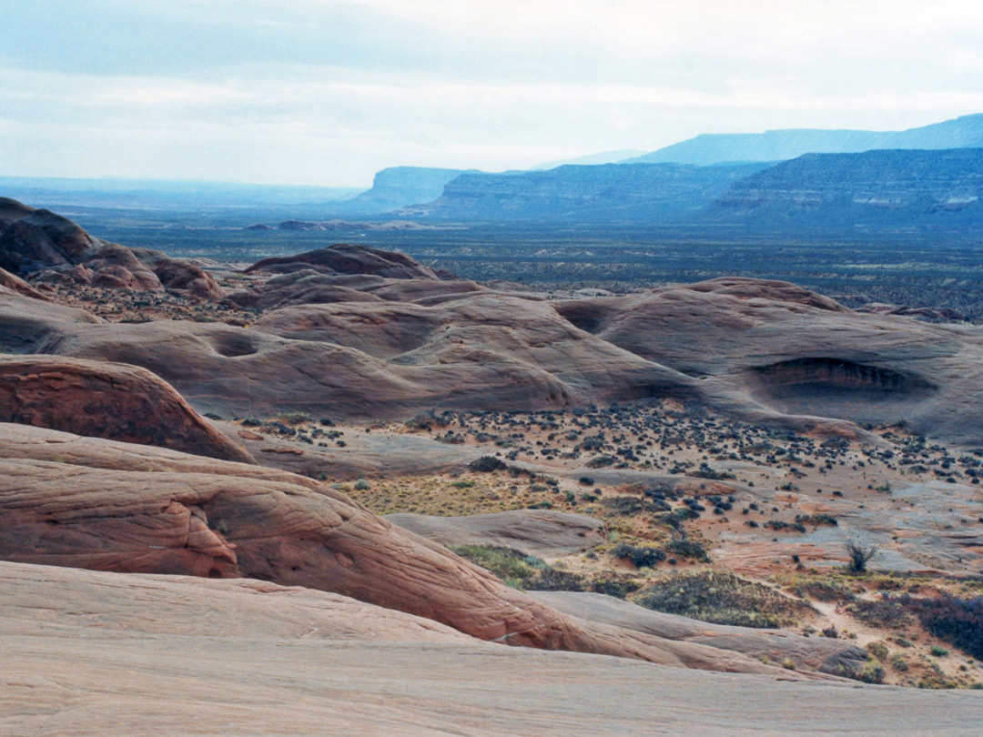 Mounds near Dance Hall Rock