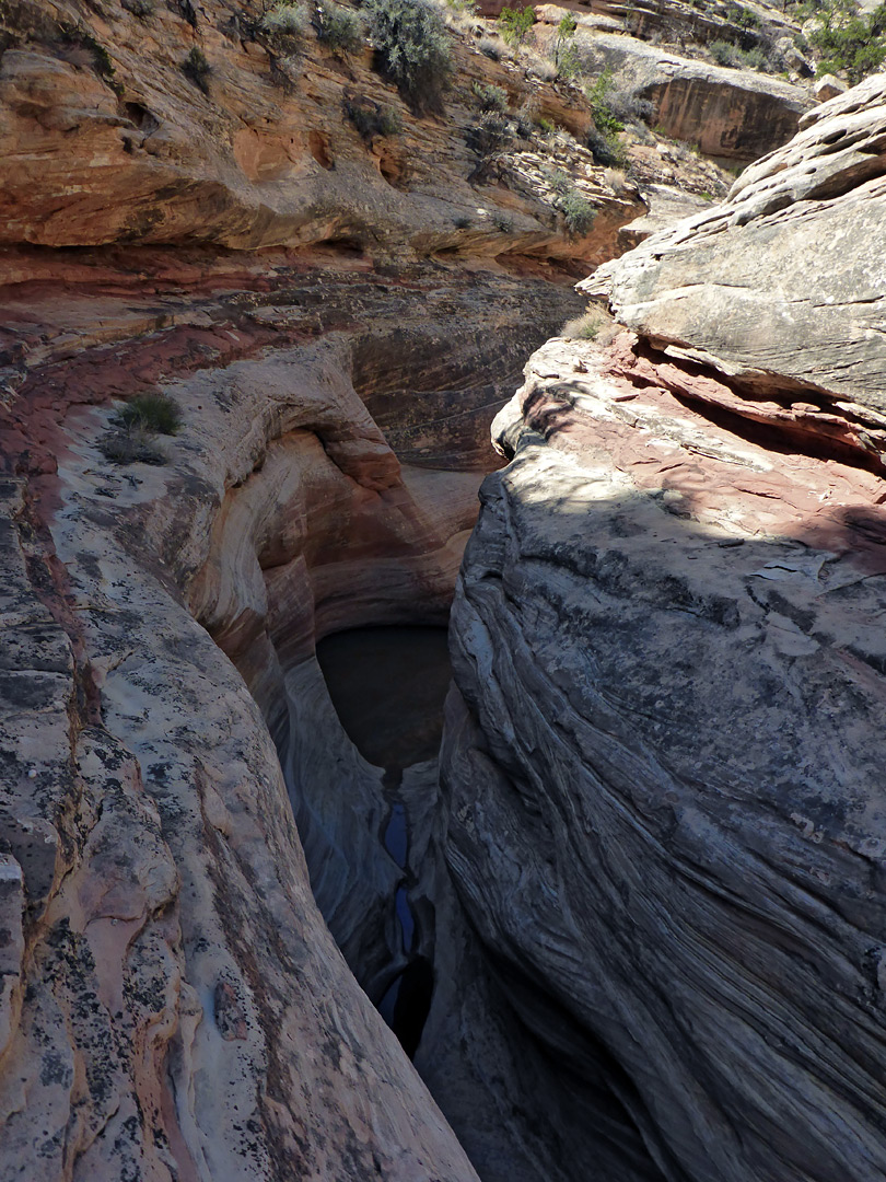 Slot canyon