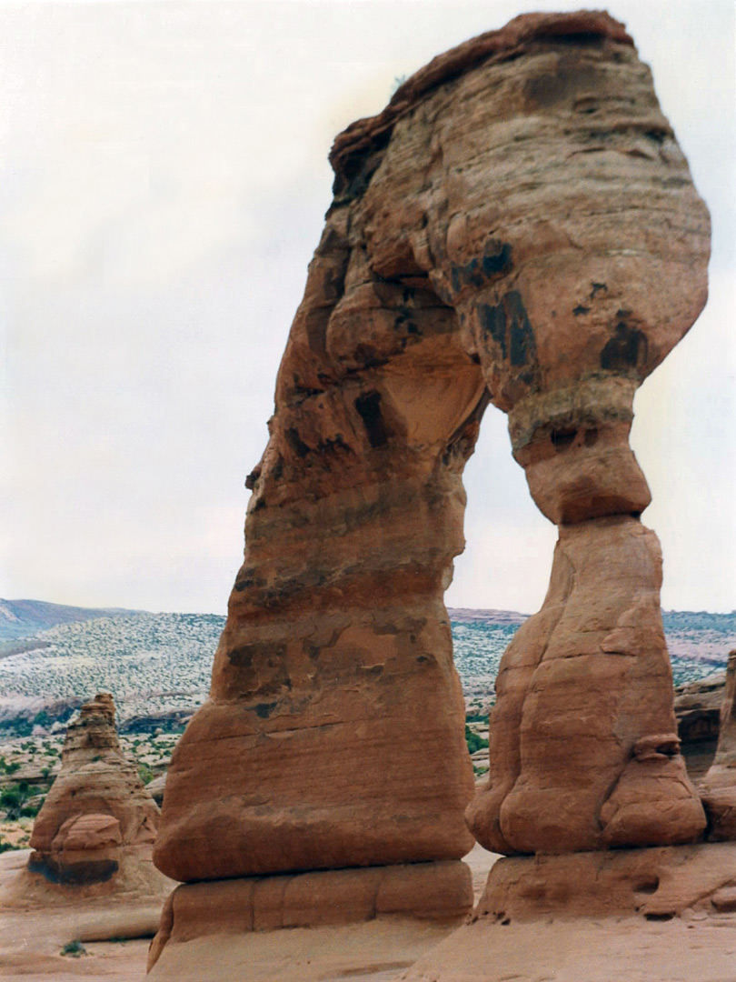 Side of Delicate Arch