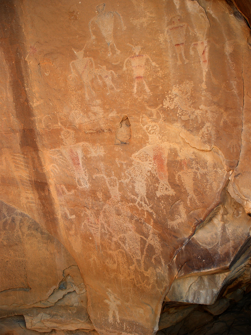 Petroglyphs near the quarry