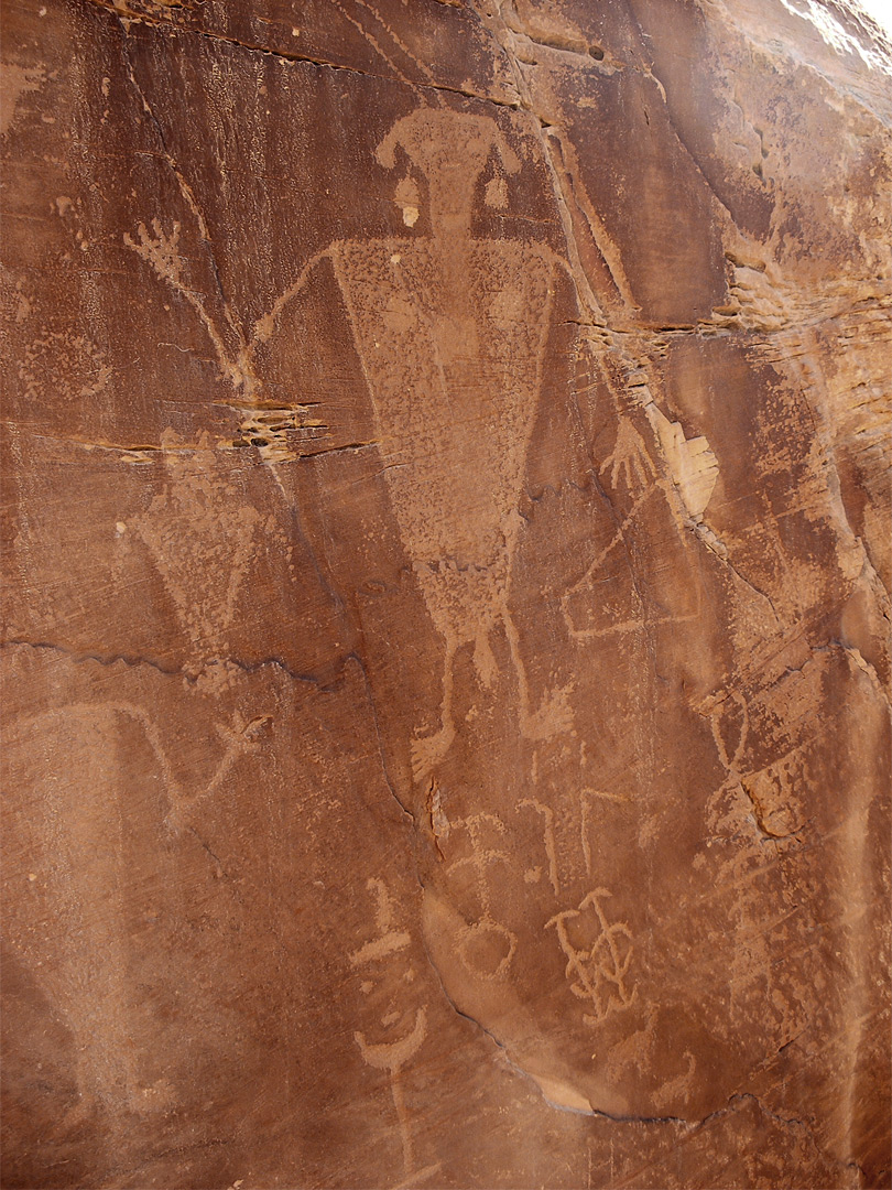 Large petroglyph