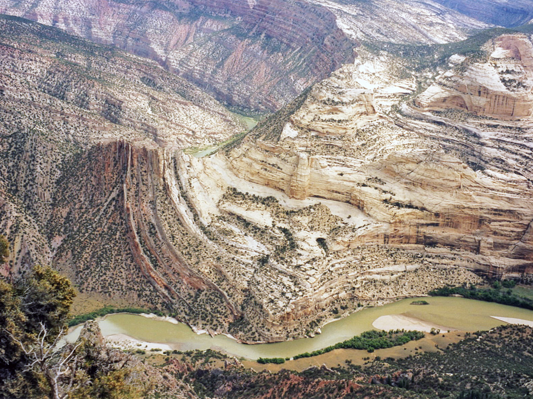 Strata above the Yampa River