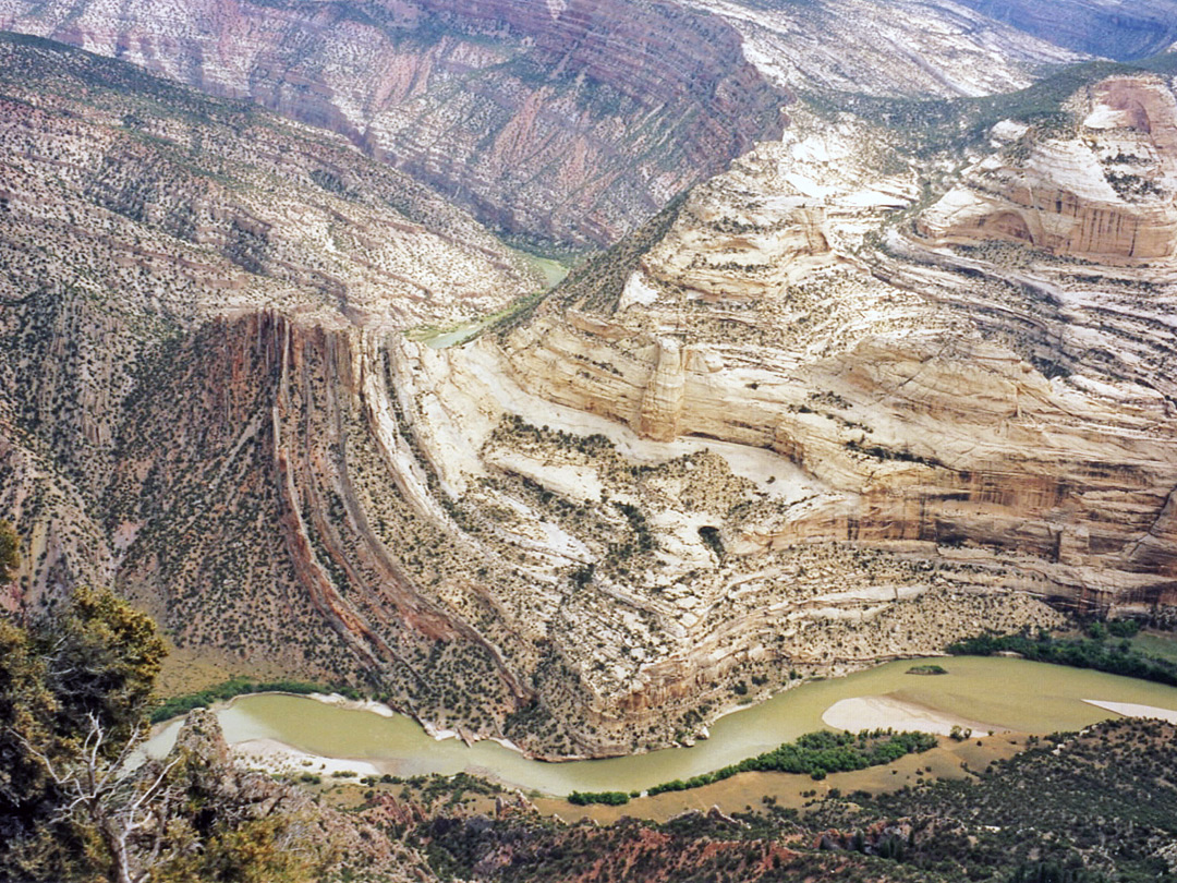 Strata above the Yampa River