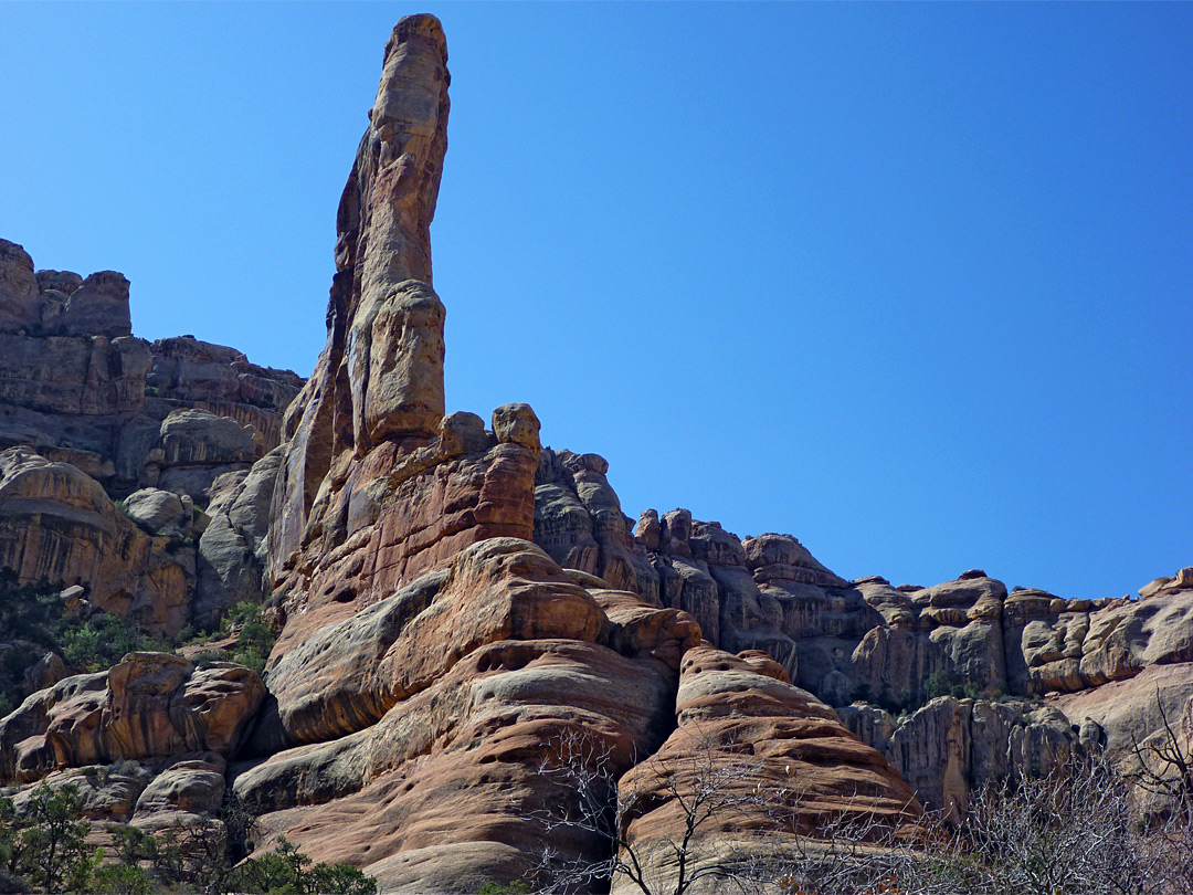 End of the arch