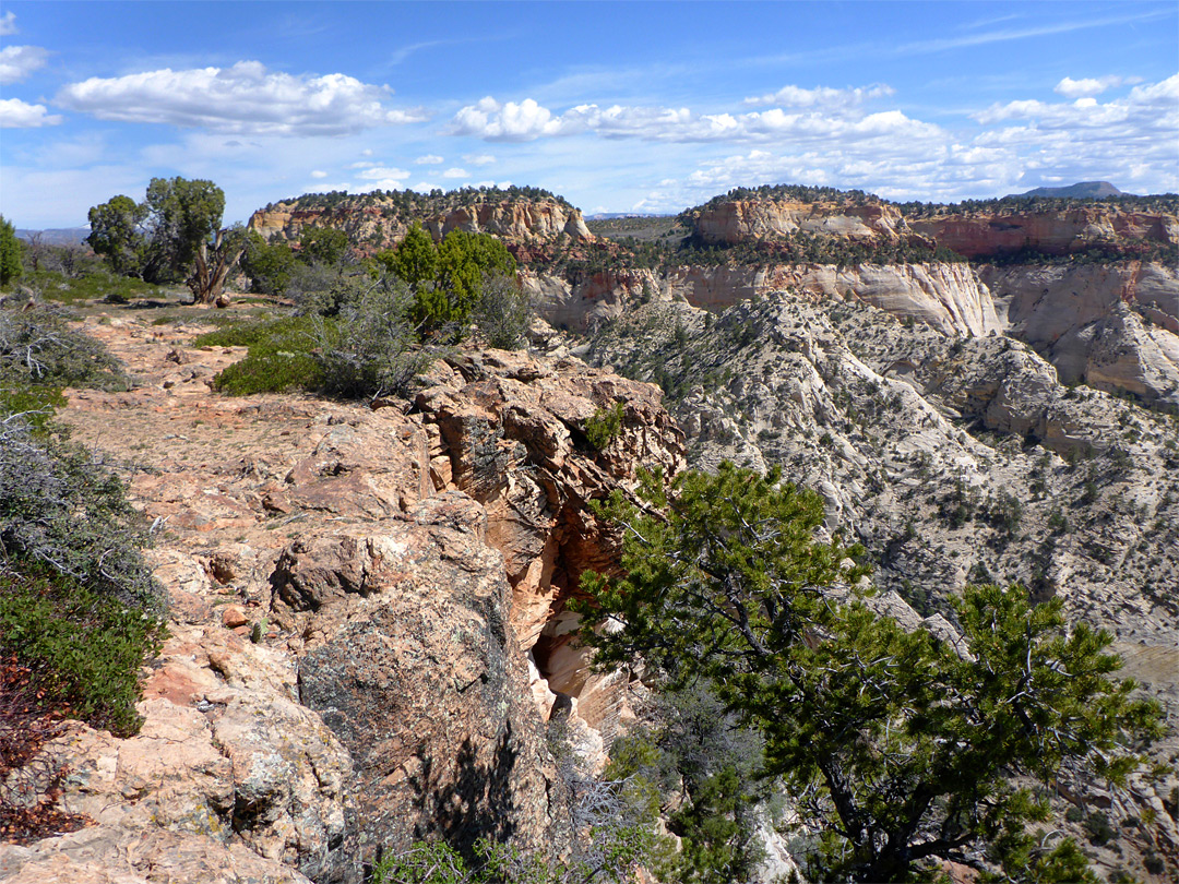 Mesa to the east