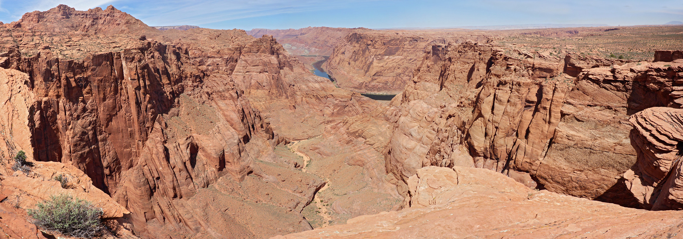 Echo Peaks and the Colorado River