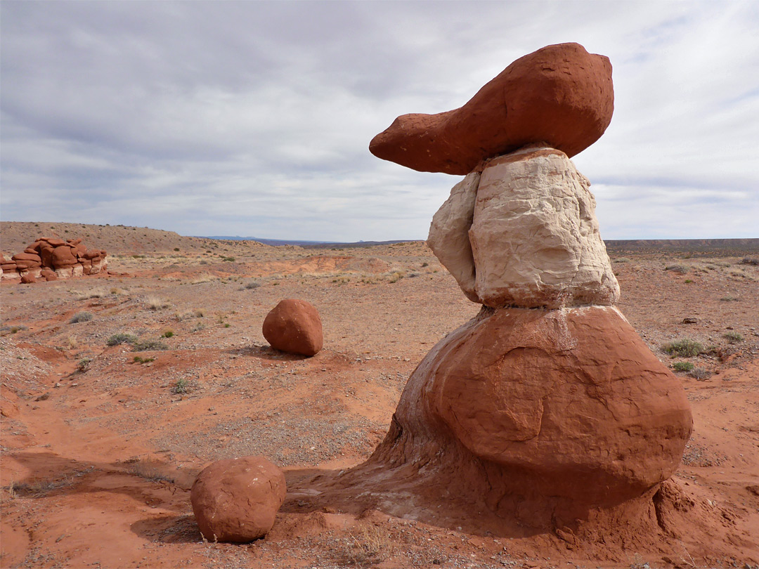 Hoodoo and boulders