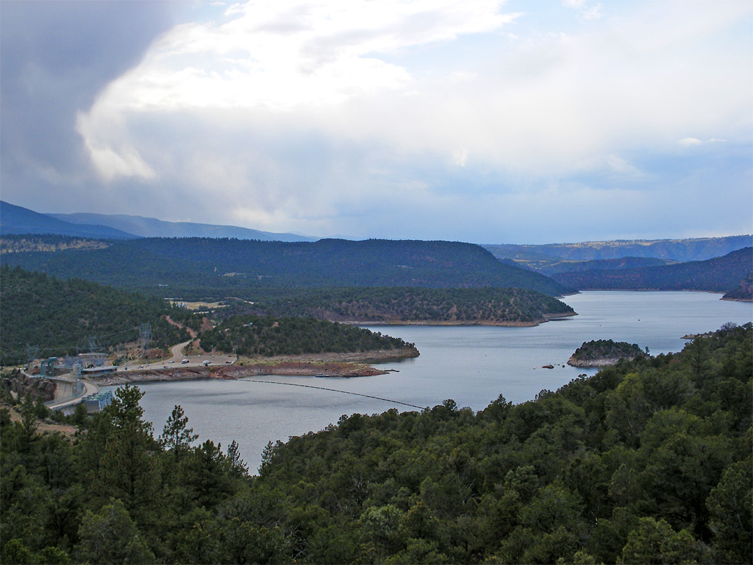 East end of the lake