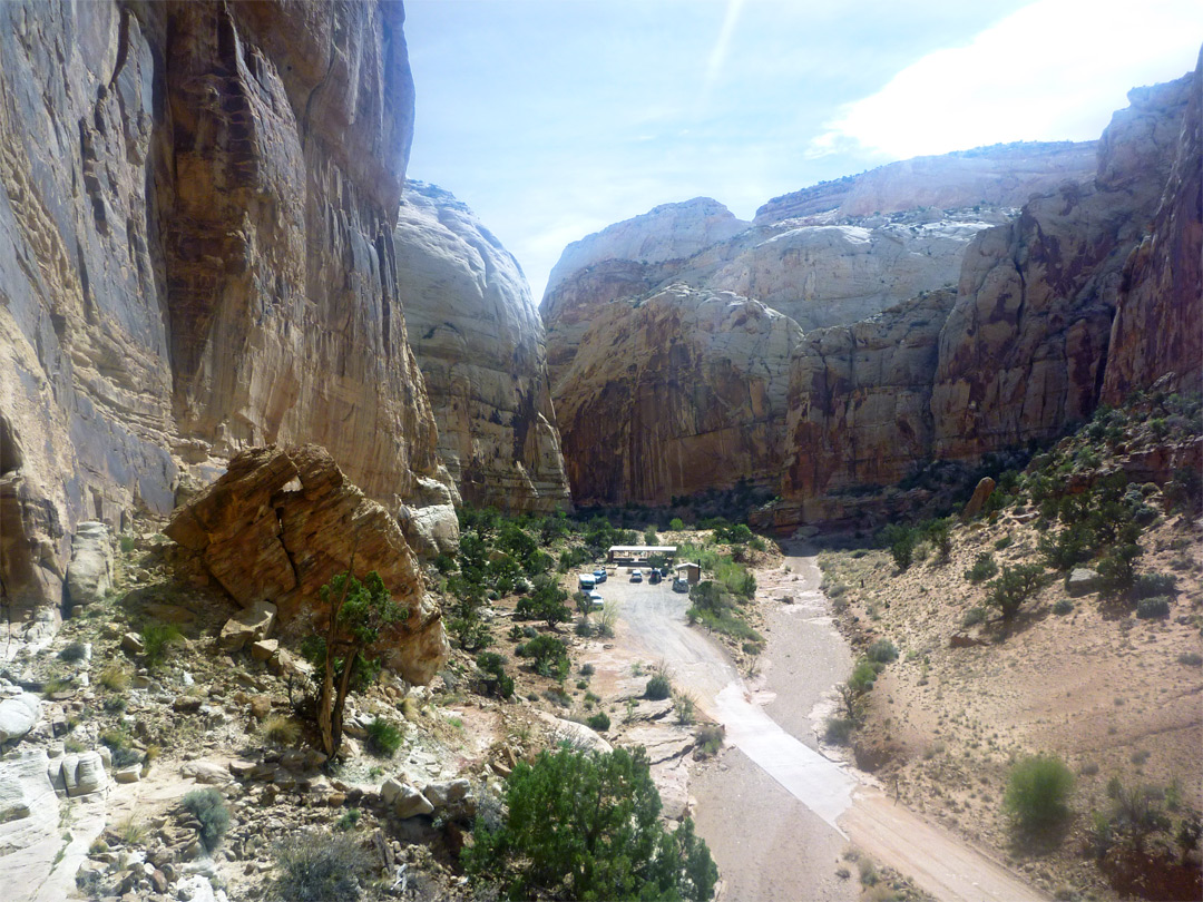 Golden Throne Trail Capitol Reef National Park Utah