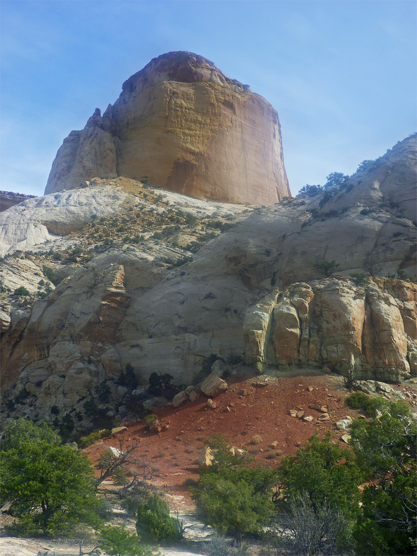 Golden Throne: Golden Throne Trail, Capitol Reef National Park, Utah