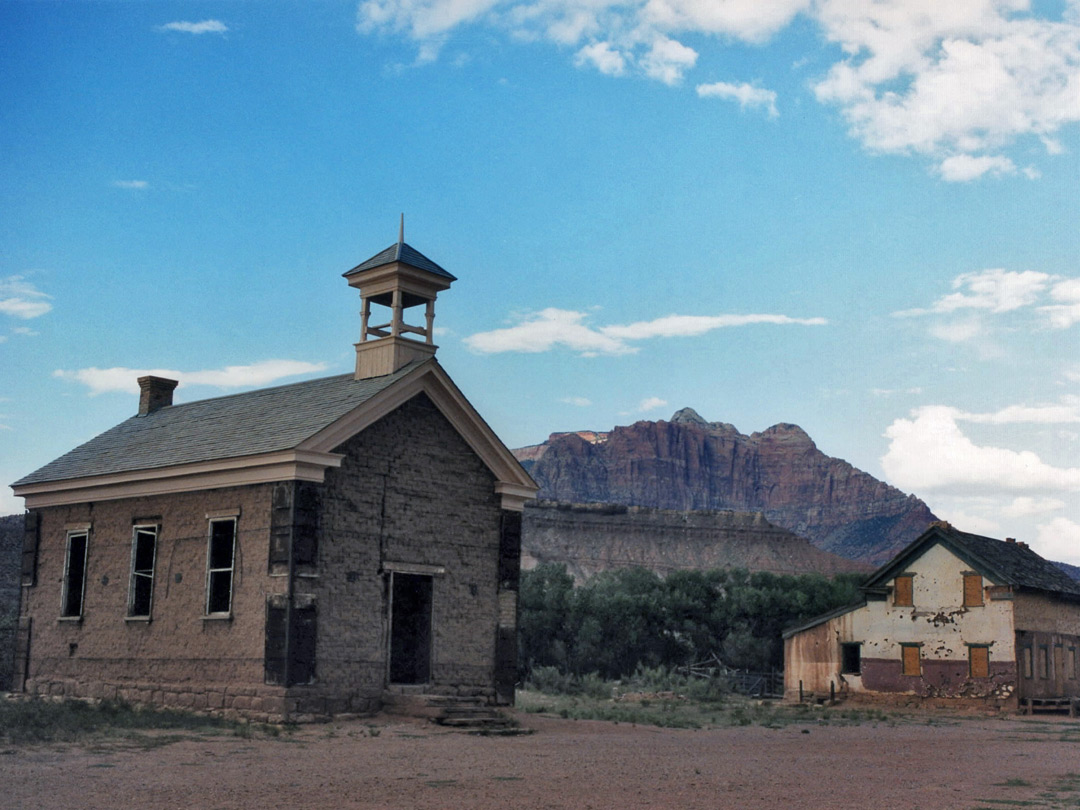 Church and house, before restoration