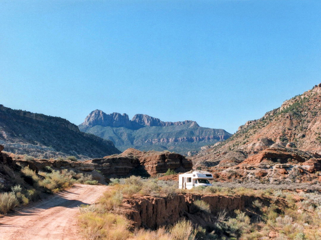 Valley beyond the cemetery