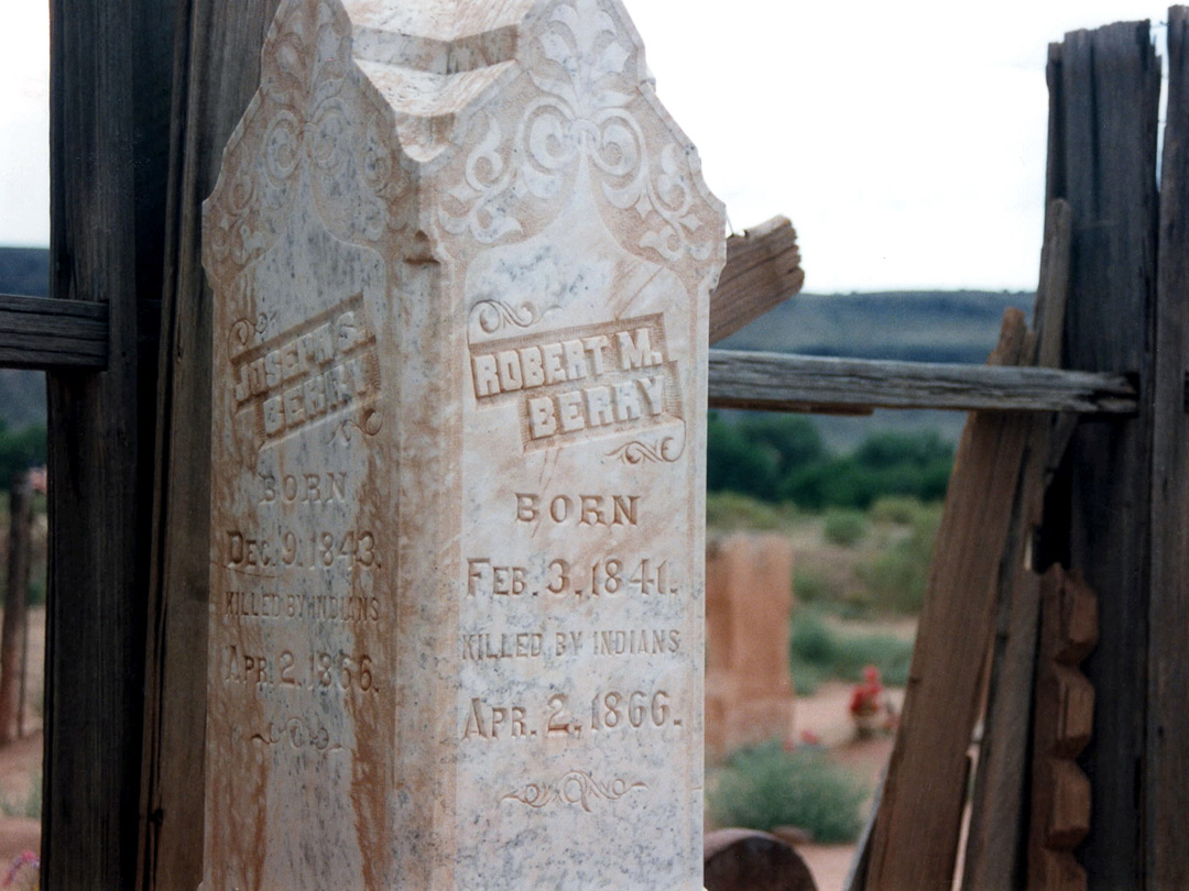 Berry brothers headstone