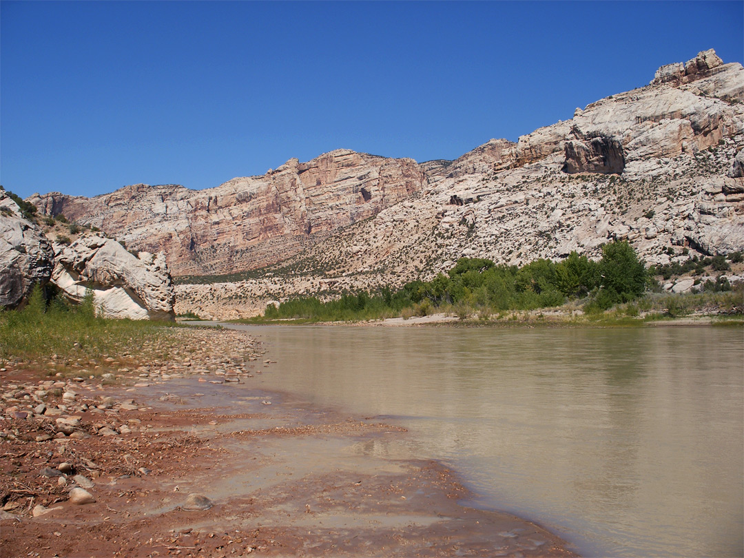 Beach on the Green River