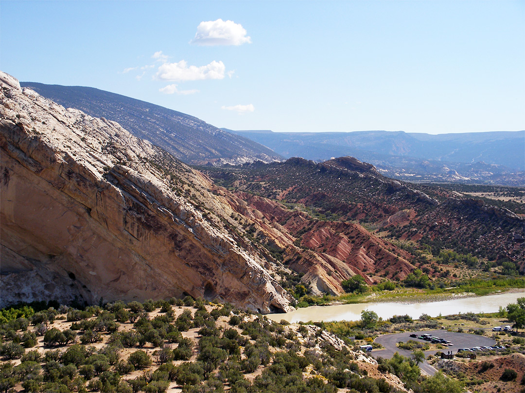 Edge of Split Mountain